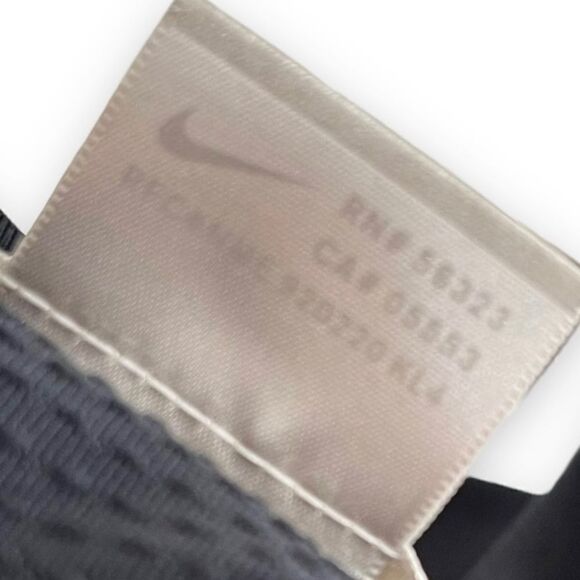 Nike Golf Sphere Dry Mock Wrap Pattern Waistband V-Neck Short Sleeve Polo - Picture 15 of 16